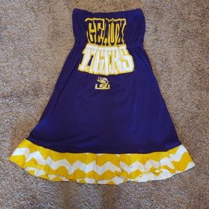 LSU t-shirt dress